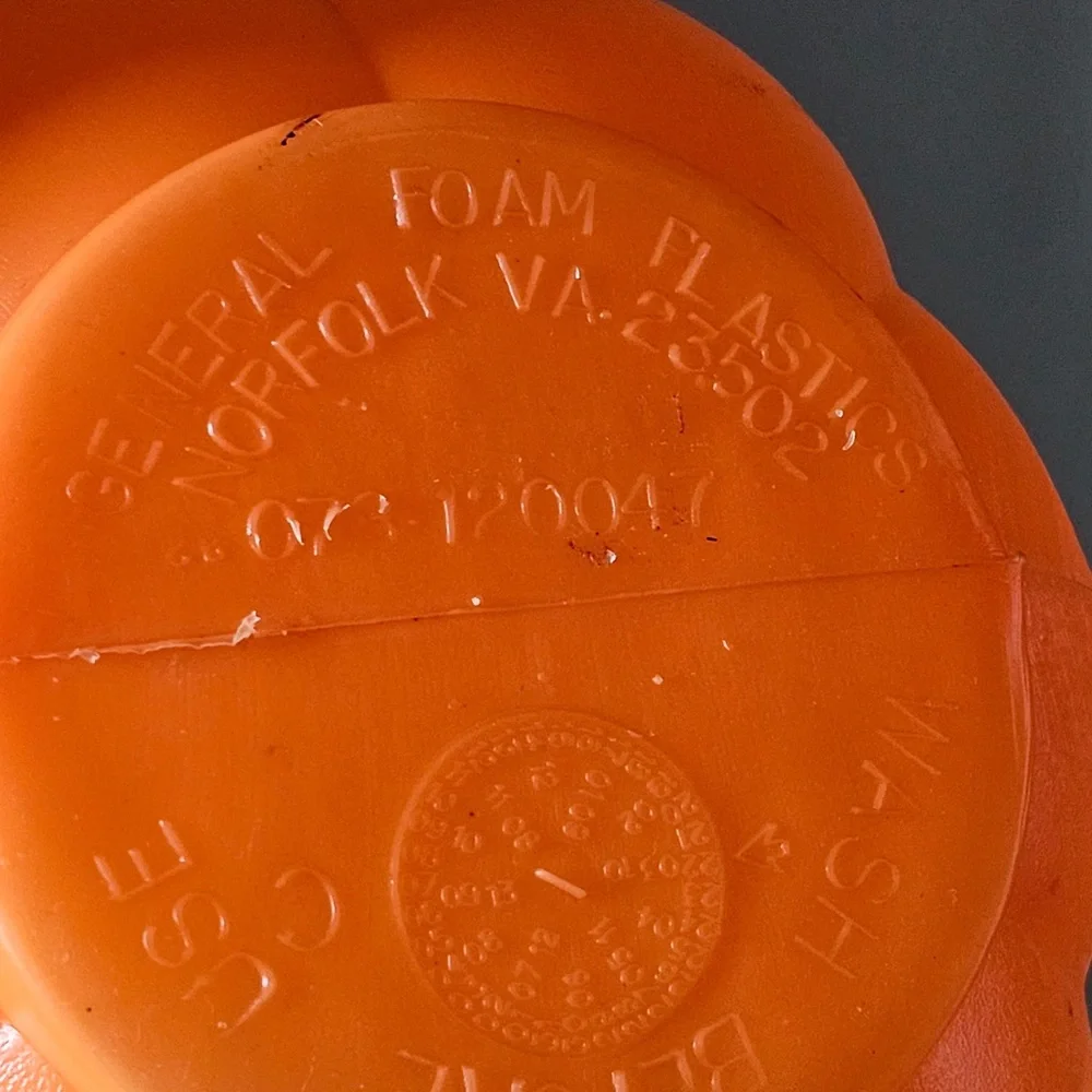 Rare Vintage Jack-O-Lantern Pumpkin Candy Bucket - Picture 6 of 6